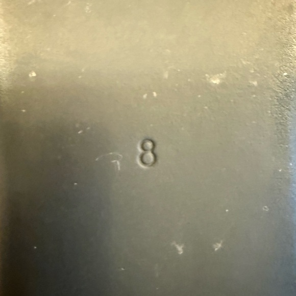 Tory Burch Black Leather Benton Ballet Flats with Gold Logo Medallion Size 8 - Picture 10 of 10